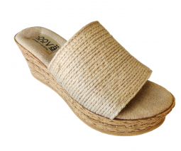 Hoova Monterey Natural Jute Platform Sandal